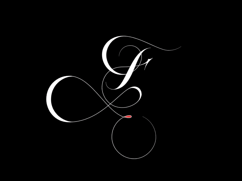 F affinity caligrafia calligraphy gif letras lettering letters vector video process