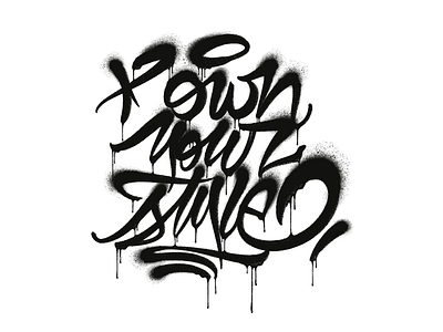 Own your style caligrafia calligraphy drip graffiti ipadpro letras lettering letters procreate texture