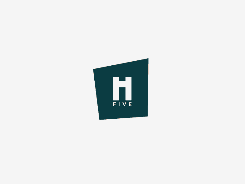 Hi Five Logo animation animation channel design logo logotype motion motion design television tv