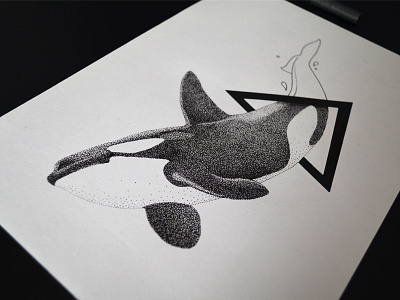 Orcinus Orca - Dots by Steven Maquinay on Dribbble