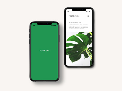 ui design app | Flores design | plants app mobile