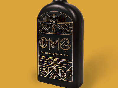 Speakeasy Gin Bottle Packaging