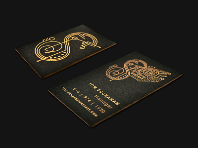 Speakeasy Business Cards