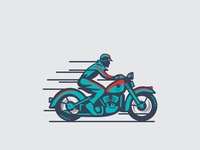 Classic Motorcycle Tours 1 bike biker biking classic harley illustration motorcycle speed style tour touring vintage