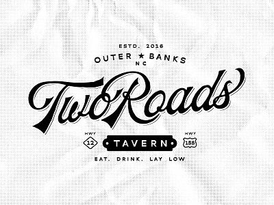 Two Roads Tavern Brand Identity