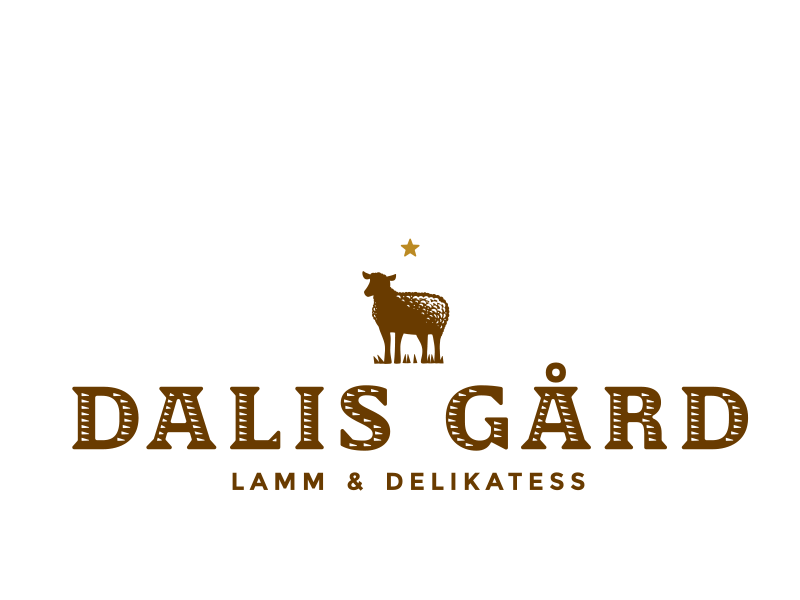 Dalis Gard emblem farm food identity lamp logo retail sheep star