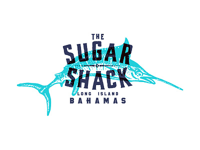The Sugar Shack bahamas cottages beach holiday logo shack travel vintage
