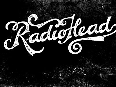 Newfont Test Drive band classic font ink name radiohead style tatoo text vintage