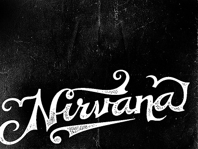 Newfont Test Drive Nirvana band classic font ink name radiohead style tatoo text vintage