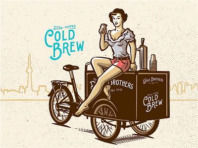 The Duke Brothers ColdBrew Postcard