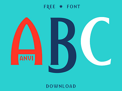 Anvi - Free Font Download anvi classic classy condensed display font free type