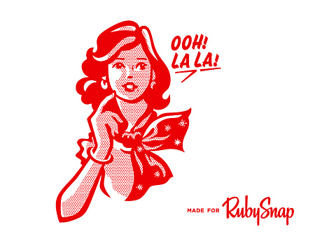 Rubysnap Girl by Amit Botre - Spin Design on Dribbble