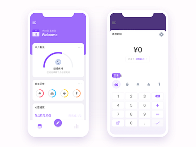 Personal financial app