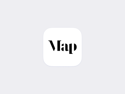 Map iOS app—Icon