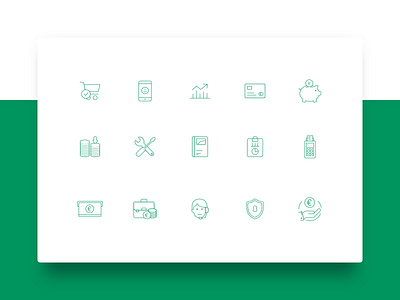 BNL Positivity - Banking Icons bank banking bnl bnl positivity bnp bnp paribas desktop design green icon iconset redesign redesigned website