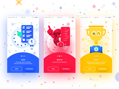 Onboarding - Game Festival App Concept