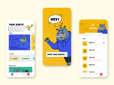 Know Your Rights App for Foster Youth app app design app ui illustration interactive mobile mobile app mobile ui uiux user experience user interface design ux ux ui ux design