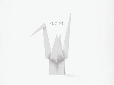 a. bird bird crane origami