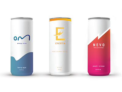 all together now bolt concepts drink energy flavors inertia lightening logos