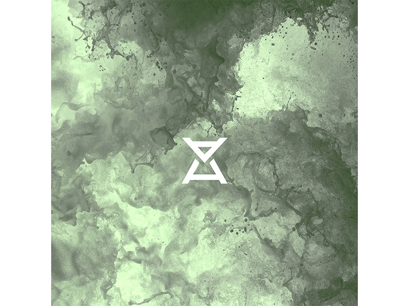 AFTRHR simple design branding music pop sidegig moonlight grid logo icon time clock bull logo h a ah hourglass