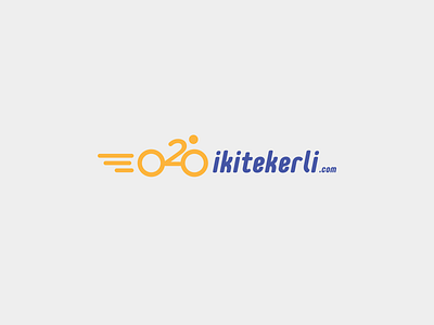 ikitekerli Logo bicycle bicycles bike fast logo logo design logotype purple wheel wheels yellow