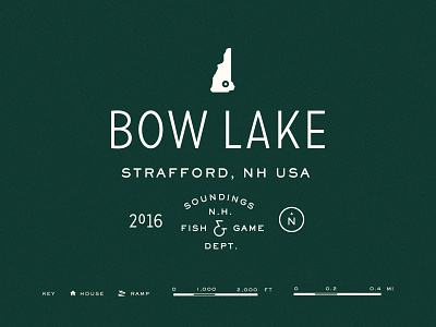 Bow Lake Map