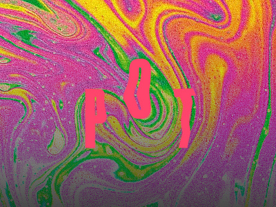 Pot gradient lava pink pot psychedelic