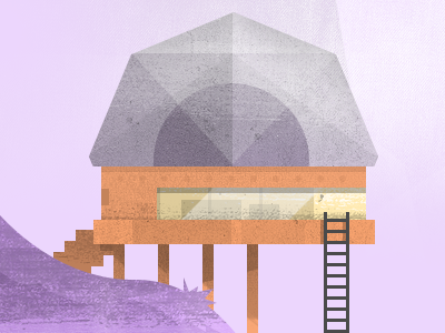 Day 4: Hilly Chills laboratory ladder orange purple secrets