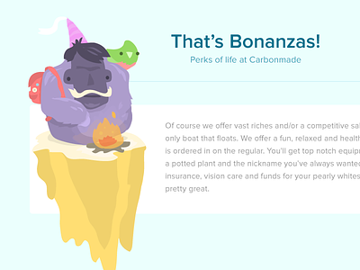 That's Bonanzas!
