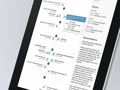 Medical Health Record Redesign