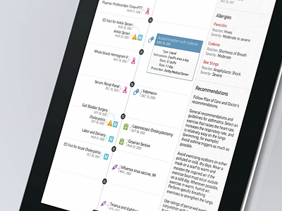 Medical Health Record Redesign contest healthcare ipad mhealth patient