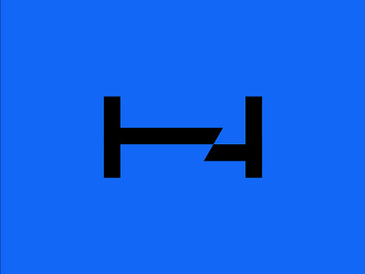 Horizon brand branding brid design identity line logo mark symbol typography