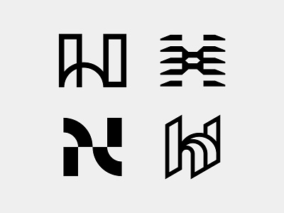 H Logo brand branding brid design identity logo logotype mark symbol typography
