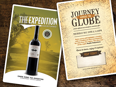 Wine & Event Promotion canoe ridge wine ad