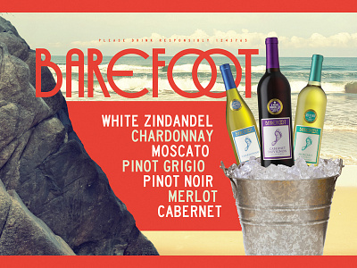 Barefoot advertising houston wine