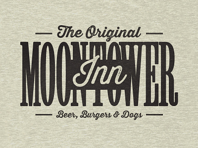 Moontower 2 htx one color shirt design typography