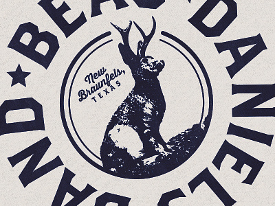 The Beau Daniels Band Shirt Set jackalope texas typography