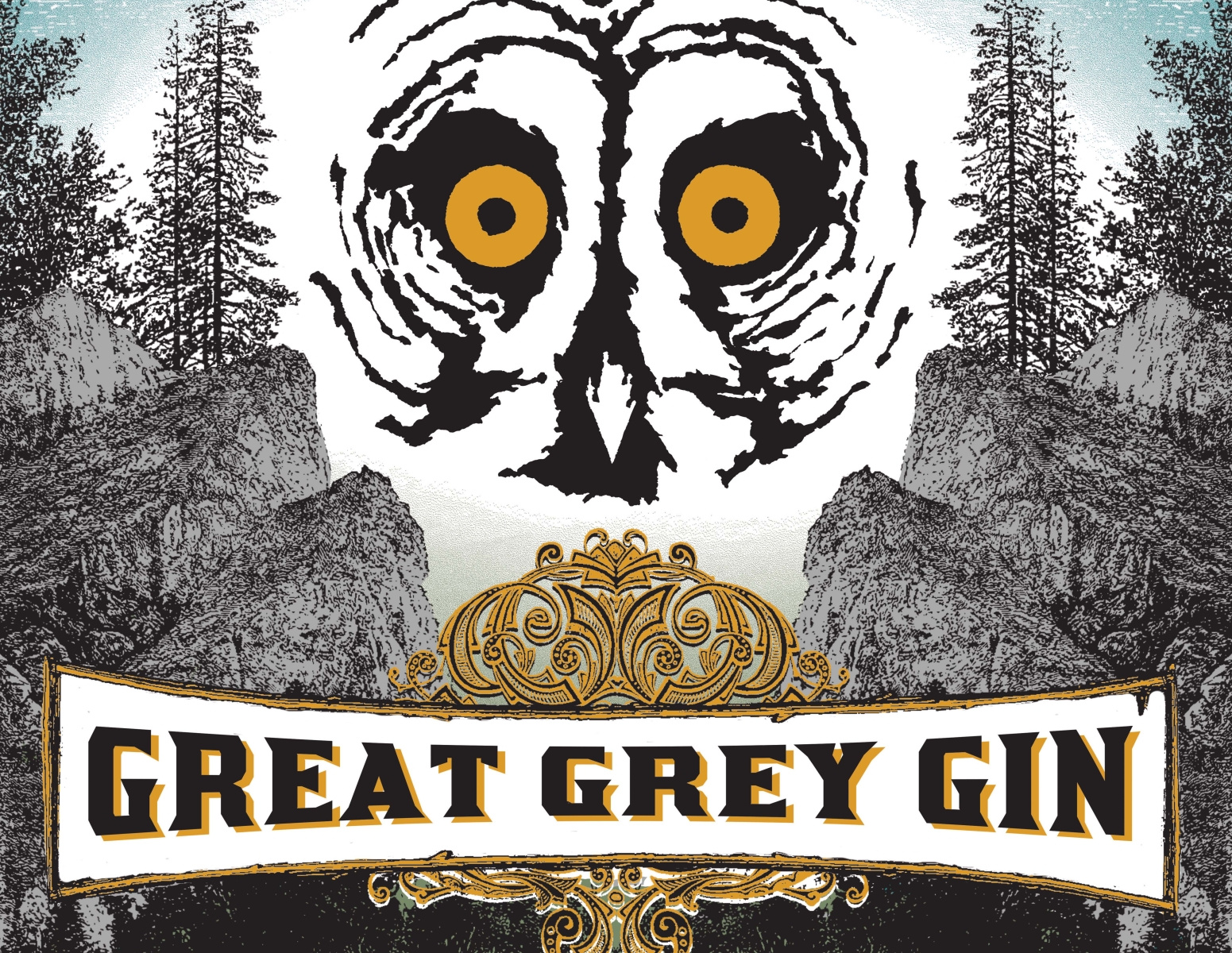 Great Grey Gin by Walter Gerald on Dribbble
