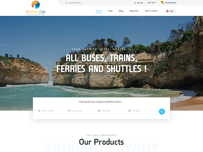 Tramondoo blogs esolz insta feed reviews search widget travel site