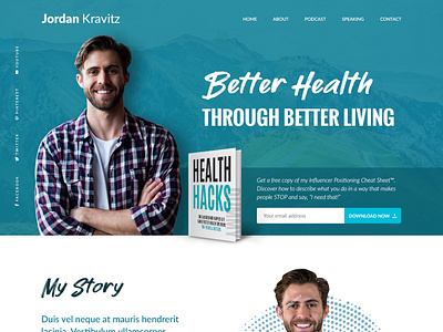 Jordan Kravitz corporate esolzwebdesign illustration jordan kravitz typography ui website design