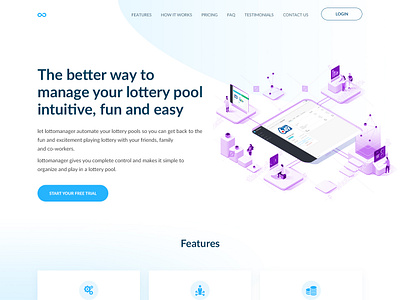 Lotto Manager corporate creative design esolzwebdesign illustration lotto manager typography ui web deisgn