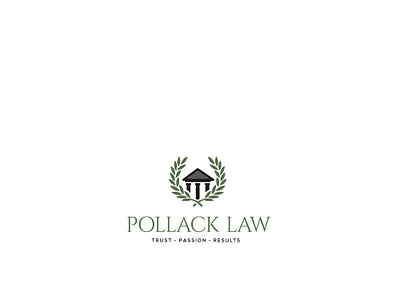 Pollack Law creative design esolzlogodesign illustration logo pollack law ui