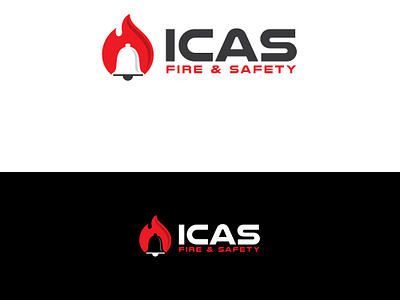 ICAS Fire and safety branding corporate esolzlogodesign fire icas icon identity logo logo design safety