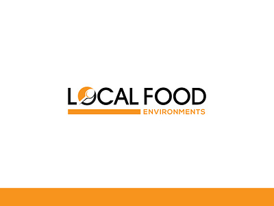 Local Food Environments branding corporate esolzlogodesign food icon illustration local food local food environments logo ui