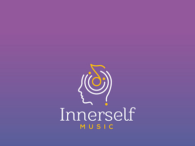 Innerself Music branding corporate esolzlogodesign icon identity illustration innerself music logo ui