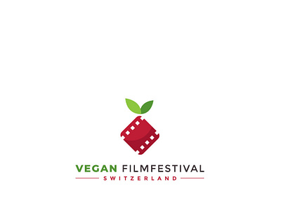 Vegan Filmfestival branding corporate esolzlogodesign icon identity illustration logo switzerland vegan filmfestival