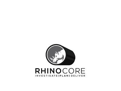 Rhinocore branding business corporate design esolzlogodesign icon identity logo rhinocore