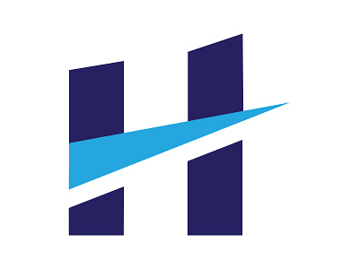 H Checkmark alphabet branding checkmark concept correct design h h checkmark letter logo mark monogram true