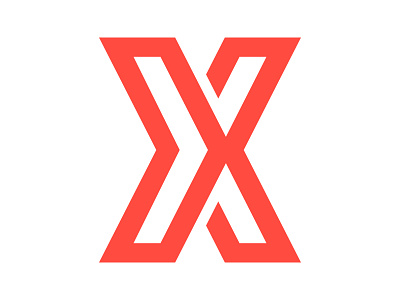 X Logo by Xler8brain on Dribbble