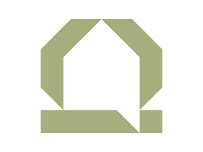 Q Home + Chat branding broker bubble chat design hombroker home icon identity logo mark monogram q letter q logo symbol